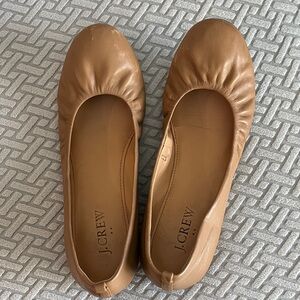 J. Crew Women's Brown Leather Flats